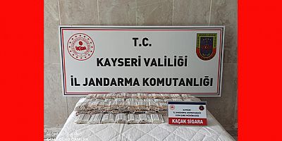 Kayseri’de Kaçak Sigara Operasyonu: 1 Gözaltı