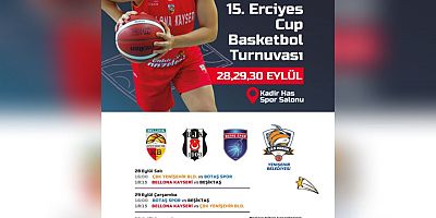 Kayseri’de Kadınlar Basketbol Kupası Yapılacak