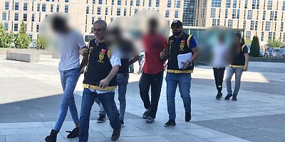 Kayseri’de Kamera Kayıtlarından Tespit Edilen 4 Şüpheli Suçüstü Yakalandı