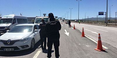 Kayseri’de ‘Kapan’ Uygulamasında 18 Bin 326 Kişi Sorgulandı