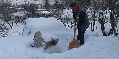 Kayseri’de ‘Kar Kuyusu’ Geleneği Asırlardır Yaşatılıyor