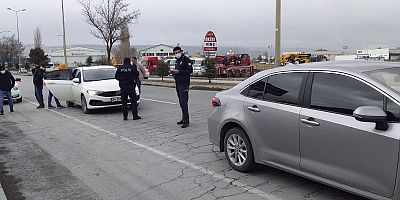 Kayseri'de Kiralık Araçlara Denetim