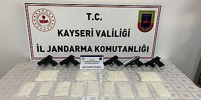 Kayseri’de Kombi Cihazı İçerisinde 3 Kilo Uyuşturucuyu Madde Bulundu