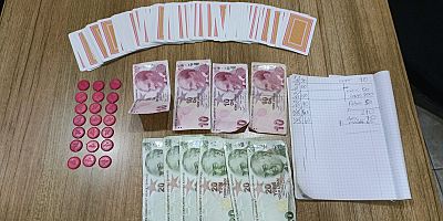 Kayseri’de Kumar Baskınında 12 Bin 773 Lira Para Cezası Uygulandı