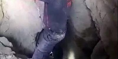 Kayseri’de Kuyuya Düşen İnek Kurtarıldı
