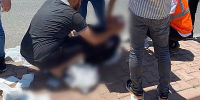 Kayseri’de Motosiklet Alev Aldı: Sürücü Ağır Yaralı