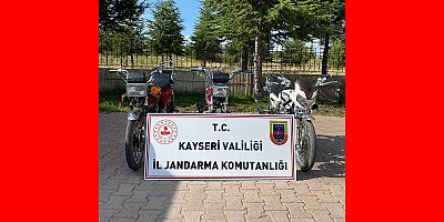 Kayseri'de Motosiklet Hırsızlığına 2 Gözaltı