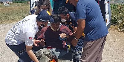 Kayseri'de Motosiklet Kazası: 1 Yaralı