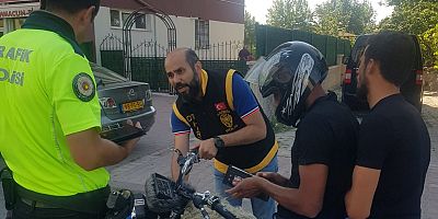 Kayseri’de Motosiklet ve Tofaş Marka Araç Denetimi Gerçekleştirildi
