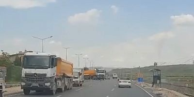 Kayseri’de Otomobil Şarampole Devrildi