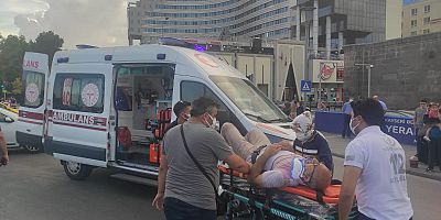 Kayseri'de Otomobilin Çarptığı Yaya Yaralandı