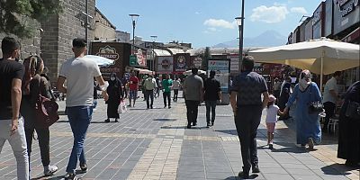 Kayseri'de Pazar Yoğunluğu