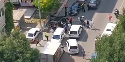 Kayseri'de Polisin ‘Dur’ İhtarına Uymayan Sürücü Kaza Yaptı