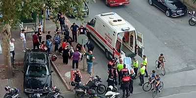 Kayseri’de Polisten Kaçan Motosiklet Sürücüsü Kaza Yaptı