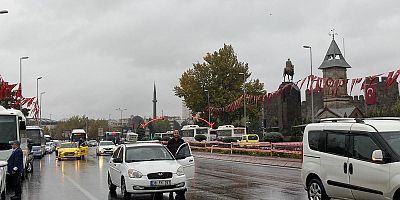 Kayseri'de Saat 09.05'te Hayat Durdu