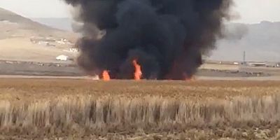 Kayseri'de Sazlık Bölge’de Yangın