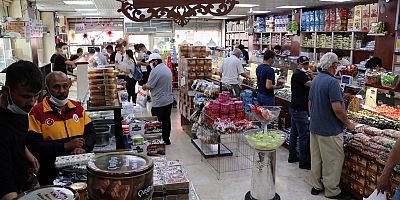 Kayseri'de şekercilerde bayram yoğunluğu