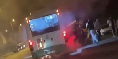 Kayseri’de Seyir Halindeki Halk Otobüsünde Yangın
