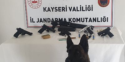 Kayseri'de Silah Kaçakçılığı Operasyonunda 9 Gözaltı