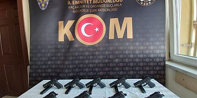 Kayseri'de silah ticaretine 2 gözaltı
