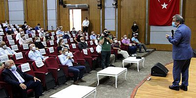 Kayseri'de Site ve Bina Yöneticileri İle Pandemi Toplantısı