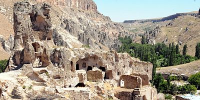 Kayseri'de Soğanlı Örenyeri'nde 'Koronavirüs' Sessizliği