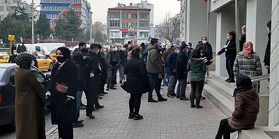 Kayseri'de Sokağa Çıkma Kısıtlaması Öncesi Alışveriş Yoğunluğu