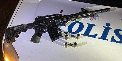 Kayseri’de Şüpheli Araç İçerisinde 1 Adet Uzun Namlulu Tüfek Ele Geçirildi