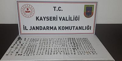 Kayseri'de Tarihi Eser Kaçakçılığı Operasyonu: 1 Gözaltı