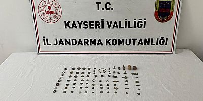 Kayseri’de Tarihi Eser Kaçakçılığı Operasyonu: 1 Gözaltı
