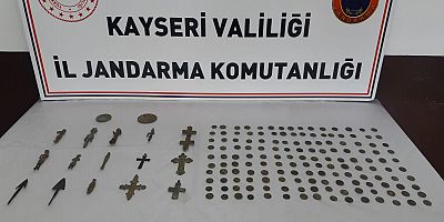 Kayseri'de Tarihi Eser Kaçakçılığı Operasyonu: 5 Gözaltı
