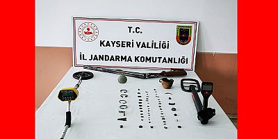 Kayseri’de Tarihi Eser Kaçakçılığında 1 Gözaltı