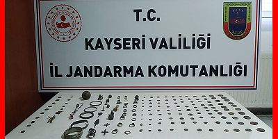 Kayseri’de Tarihi Eser Operasyonu: 2 Gözaltı
