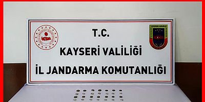 Kayseri’de Tarihi Eser Operasyonu: 2 Gözaltı