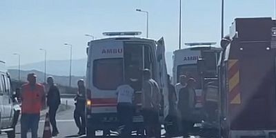 Kayseri’de TIR, İşçi Servisi ve Kamyonet Çarpıştı: 10 Yaralı
