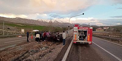 Kayseri’de Trafik Kazası: 2'si Ağır 5 Yaralı