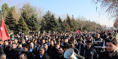 Kayseri’de Ülkü Ocakları'ndan Şehitler Yürüyüşü