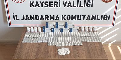 Kayseri'de Uyuşturucu Hap Operasyonu: 1 Gözaltı
