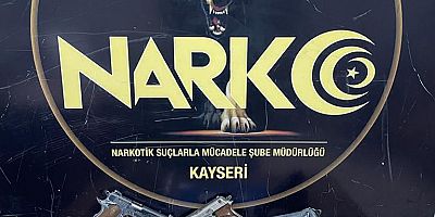 Kayseri'de uyuşturucu madde operasyonu