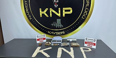Kayseri’de Uyuşturucu Madde Operasyonunda 2 Gözaltı