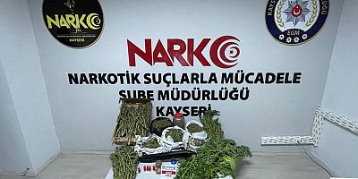 Kayseri'de Uyuşturucu Operasyonu: 1 Gözaltı