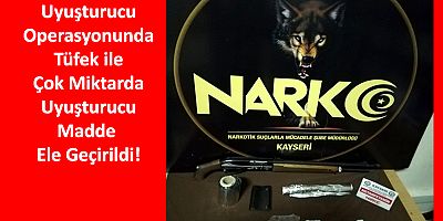 Kayseri’de Uyuşturucu Operasyonu: 2 Gözaltı