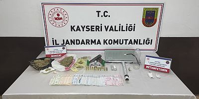 Kayseri’de Uyuşturucu Operasyonu: 3 Gözaltı