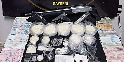 Kayseri'de Uyuşturucu Operasyonu: 3 Gözaltı