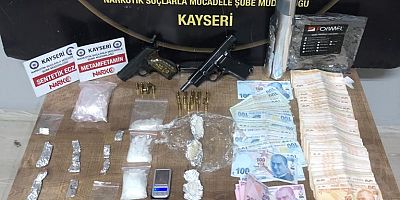 Kayseri'de Uyuşturucu Operasyonu: 4 Gözaltı