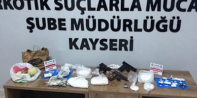 Kayseri'de Uyuşturucu Operasyonu: 7 Gözaltı