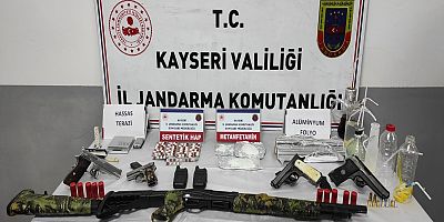 Kayseri’de Uyuşturucu ve Silah Kaçakçılığı Operasyonu: 1 Gözaltı