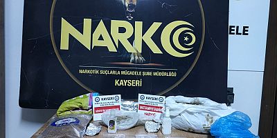 Kayseri’de Uyuşturucuya 1 Gözaltı