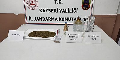 Kayseri’de Uyuşturucuya 1 Gözaltı
