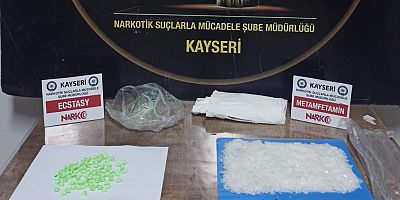 Kayseri'de Uyuşturucuya 2 Gözaltı